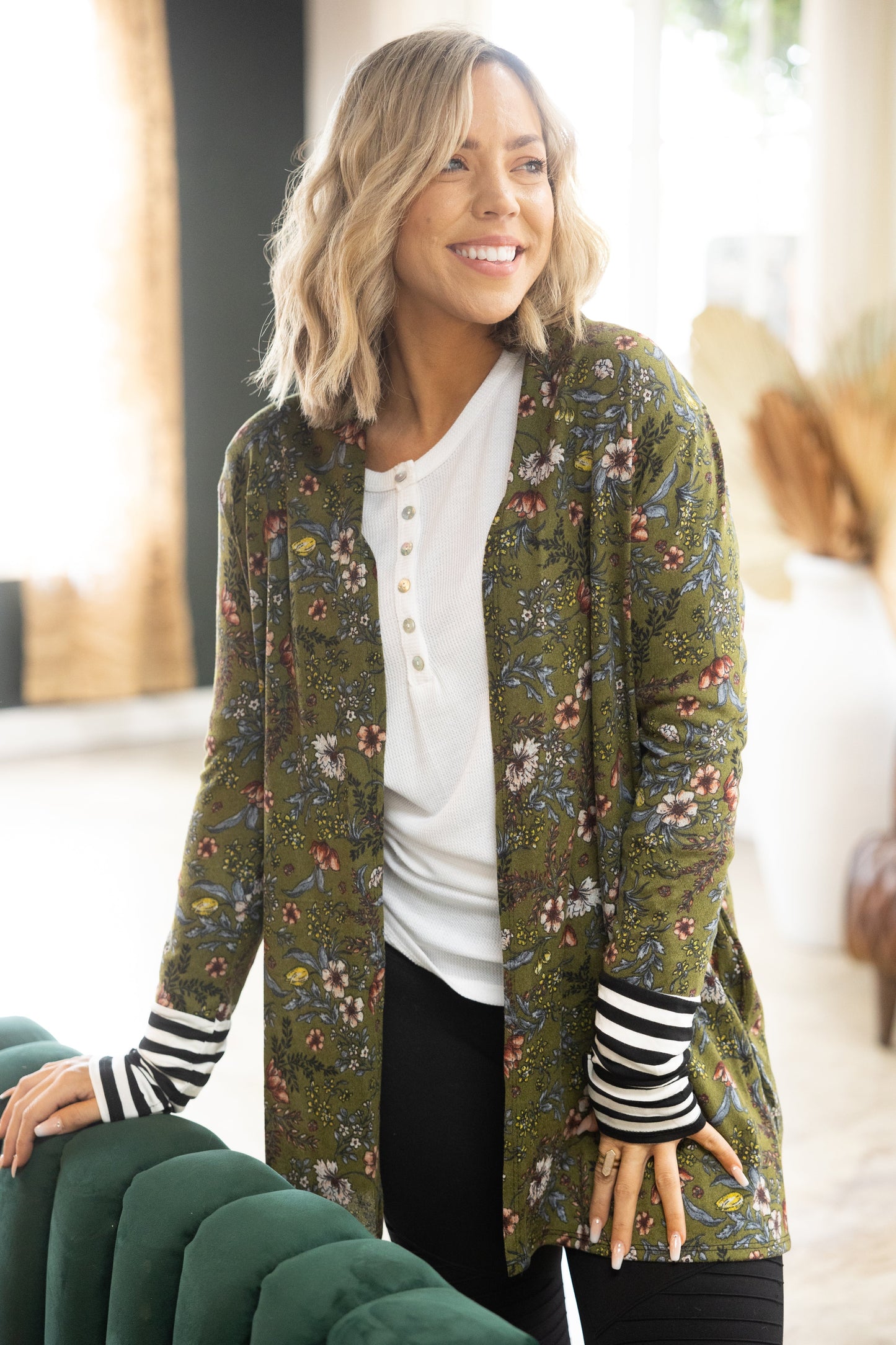 Delilah Thumbhole Cardigan