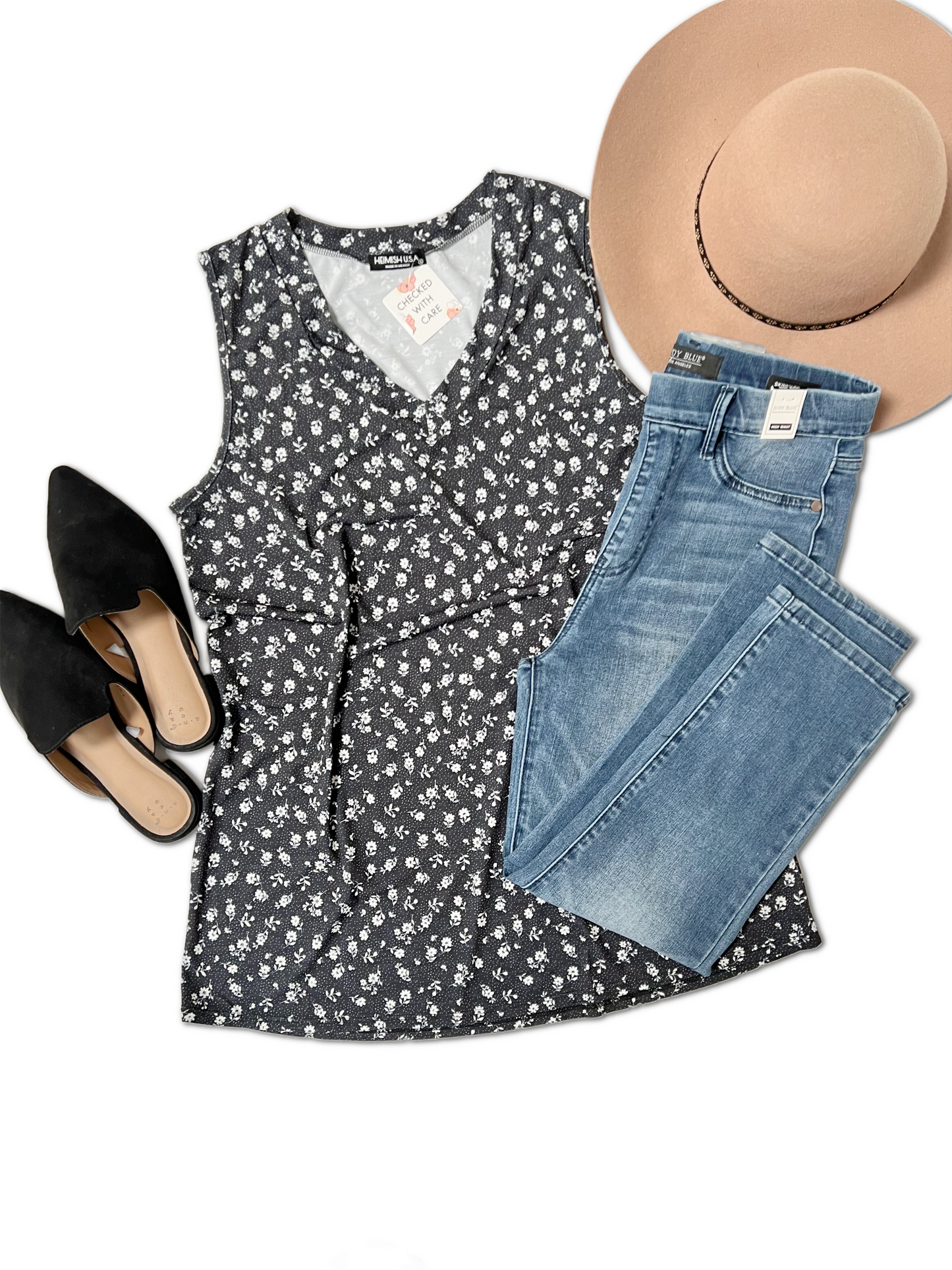 Floral Desires - Sleeveless Top