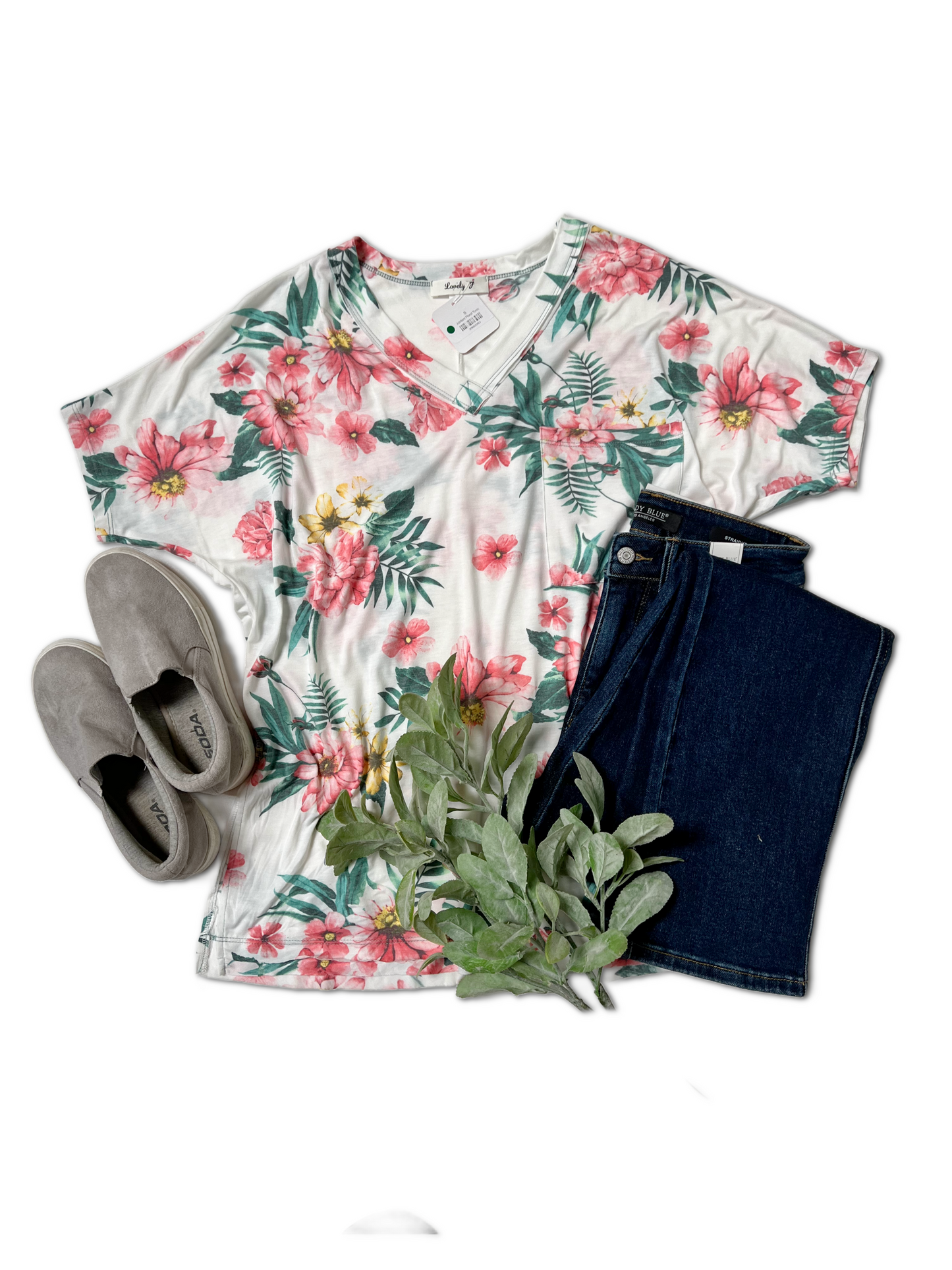 Jubilant Floral Tunic