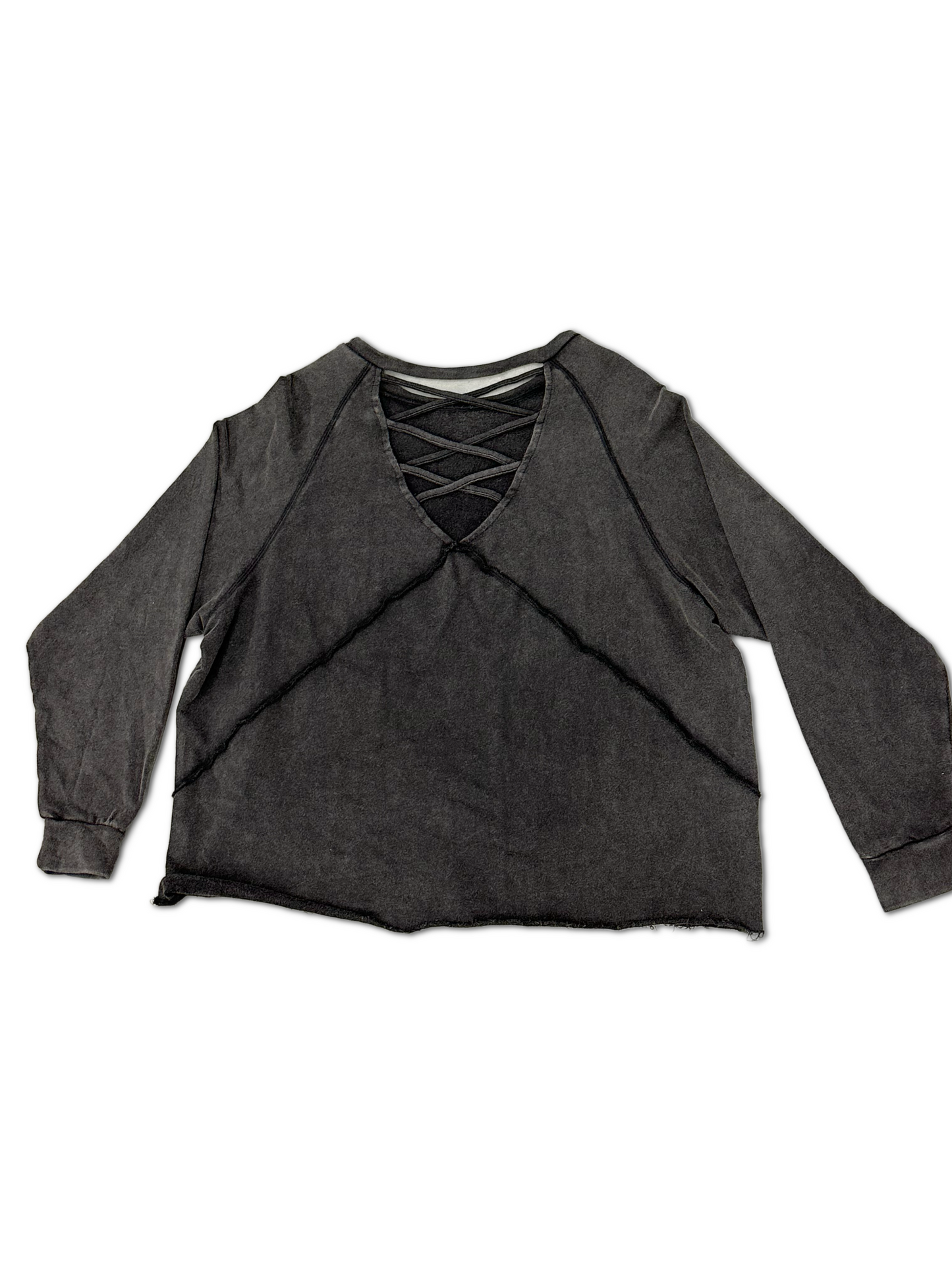 Josephine Mineral Wash Pullover