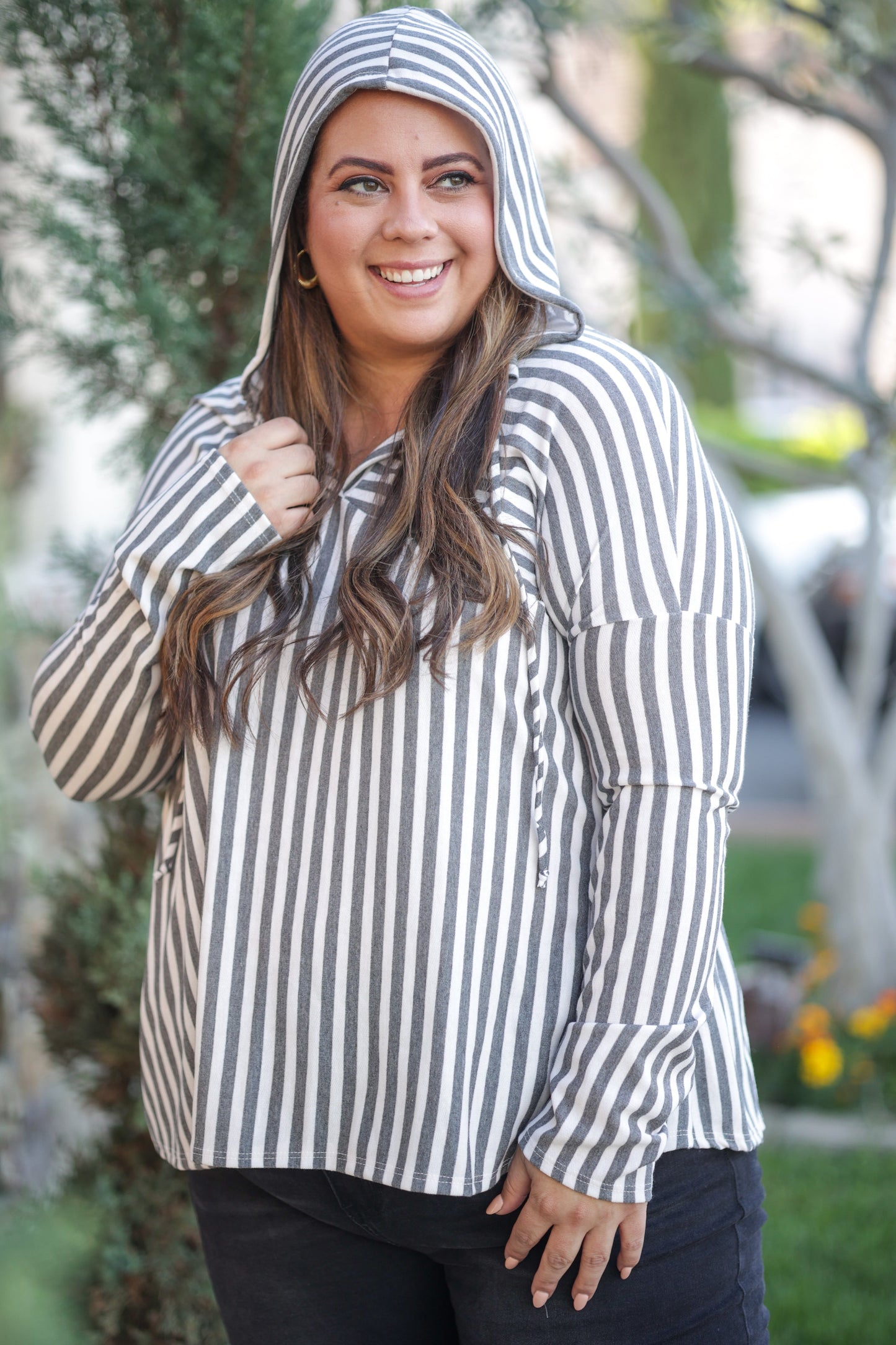 Striped Coastal Hoodie